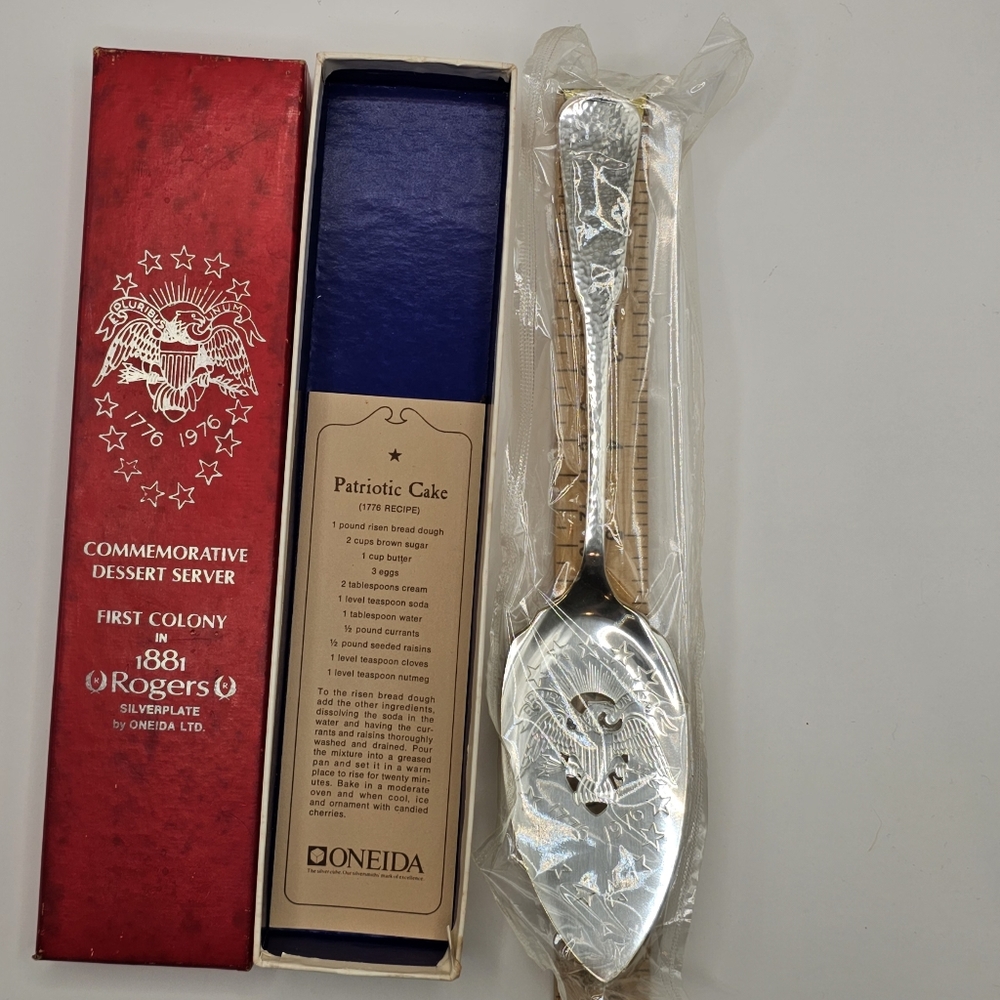 Oneida, Rogers Silverplate Dessert Server, NIB - Picture 2 of 5